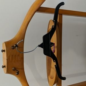 3/$30.00 TWELVE (12) SMALL KIDS CHILDREN BLACK PLASTIC HANGERS 12"